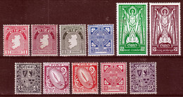 IRELAND  1940  PART  SET  MH - Unused Stamps