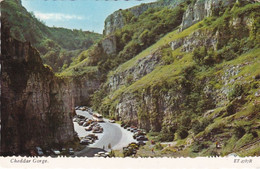 Cheddar Gorge - Used Postcard - Somerset - Stamped 1968 - Cheddar