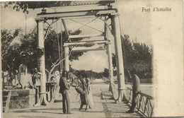 PC EGYPT, PONT D'ISMAILIA, Vintage Postcard (b36017) - Ismaïlia