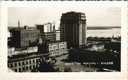 PC BRAZIL, P. ALEGRE, PREFEITURA MUNICIPAL, REAL PHOTO Postcard (b36340) - Porto Alegre