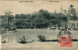 PC BRAZIL, RIO DE JANEIRO, QUINTA DA BOA VISTA, Vintage Postcard (b36396) - Boa Vista