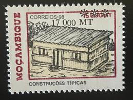 Moçambique Mozambique 1998 / 2000 Mi. F1567  - Construçoes Tipicas Wohnbauten Habitat Housing Overprint Surchargé RARE - Mozambique