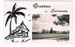 SUR-65  SURINAME : Groeten Uit( Met Wosuna ) - Surinam