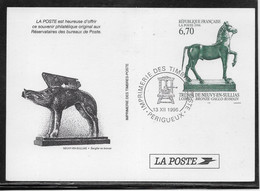 Thème Chevaux - Hippisme - Cheval - France - Carte - Paarden