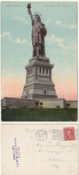 NEW YORK - UNITED STATES - STATUE OF LIBERTY - VIAGG. 1910 -77313- - Statue Of Liberty