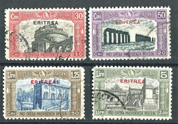 ERITREA 1929 MILIZIA II SERIE CPL. USATA - Erythrée