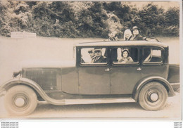 RT33.718  PHOTO D'UNE VIEILLE PHOTO  GROS PLAN  D'UNE  AUTO VOITURE  CHENARD-WALKER 1930 - Automobile