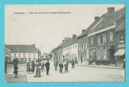 * Kortemark - Cortemarck * (M. M. Br.) Place Du Marché Et Chaussée D'Hanzaeme, Café In 't Gildhof, Zeldzaam, TOP - Kortemark