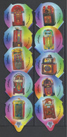 Switzerland, Coffee Cream Labels, "Jukebox"  Lot Of 19. - Koffiemelk-bekertjes