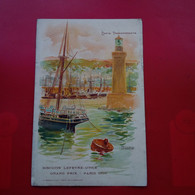 ALGER CARTE TRANSPARENTE PUB BISCUITS LEFEVRE UTILE - Algiers