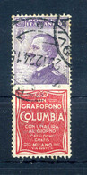 1924-25 Regno Pubblicitario PBL N.11 COLUMBIA USATO - Reklame