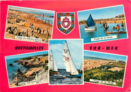 CPSM Bretignolles-Multivues-Timbre        L1294 - Bretignolles Sur Mer