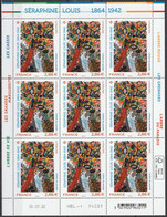 2022 - Y/T 5565 "SÉRAPHINE LOUIS 1864 - 1942 - L'Arbre Du Paradis" - BLOC FEUILLET 9 TIMBRES - NEUF - Unused Stamps
