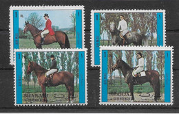 Thème Chevaux - Hippisme - Cheval - Sharjah - Timbres Neufs ** Sans Charnière - TB - Chevaux