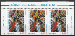 2022 - Y/T 5565 "SÉRAPHINE LOUIS 1864 - 1942 - L'Arbre Du Paradis" - BLOC 3 TIMBRES ISSU HAUT FEUILLET - NEUF ** - Unused Stamps