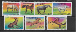 Thème Chevaux - Hippisme - Cheval - Tanzanie - Timbres Neufs ** Sans Charnière - TB - Horses