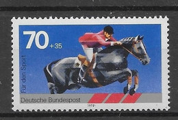 Thème Chevaux - Hippisme - Cheval - Allemagne - Timbres Neufs ** Sans Charnière - TB - Pferde