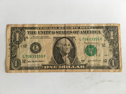 United States Of America Usa - 1 Dollar 2003 A - George Washington - Good Shape --- - Biljetten Van De  Federal Reserve (1928-...)