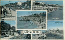 ESSEX - CLACTON ON SEA - 5 VIEWS Es720 - Clacton On Sea