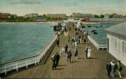 ESSEX - CLACTON ON SEA FROM PIER Es717 - Clacton On Sea