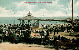 ESSEX - CLACTON ON SEA THE BANDSTAND 1908 Es716 - Clacton On Sea