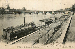 Lyon * 2ème * Le Pont De La Guillotière * Bateau Lavoir - Lyon 2