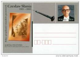 SLANIA SUMMER SALE 08 POLAND 2006 POLISH STAMP DESIGNERS SLANIA NHM Szymborska Nobel Literature Poet Writer - Lettres & Documents