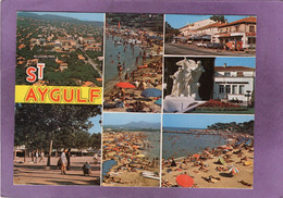 83 Souvenir De Saint AYGULF Multivues  Poste Magasin Casino - Saint-Aygulf