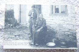 Auby-sur-Semois "Le Ménage Crespinet, Les Doyens D'âge 85 Et 80 Ans" - Neufchâteau