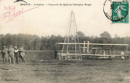 SPORTS AVIATION  Preparatifs Du Départ De L'Aeroplane Wright - ....-1914: Vorläufer