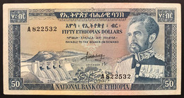 ETIOPIA / ETHIOPIA  50 Dollars 1966 Km#28 Bb Taglietti  Lotto.3838 - Etiopía