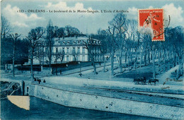 Orléans * Le Boulevard De La Motte Sanguin , L'école D'artillerie - Orleans