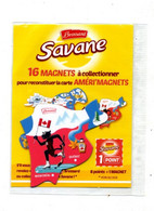 Magnet Savane Brossard Amerique Canada  Hockey Sur Glace - Advertising