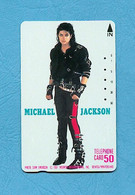 ( 5536 ) - Télécarte JAPON - ( MICHAEL  JACKSON / Musique / Music  ) - *** EC *** - Voir Scan - - Musique