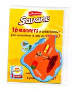 Magnet Savane  Europe  Espagne Theme Giraffe - Toerisme