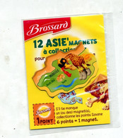 Magnet Savane Brossard Asie Mongolie  Girafe - Publicidad