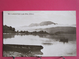 Ecosse - Ben Lomond From Luss - Mist Effect - CPA En Très Bon état - R/verso - Argyllshire