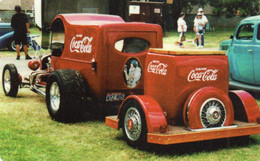 LIBERIA - MAGNETIC CARD - THEMATIC CLASSIC CAR TRUCK COCA COLA - Liberia