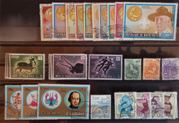 ZODIAQUE - ZODIAC - ASTROLOGIE OCCID. - 25 T DIFFERENTS - TOUS PAYS - N & O - MNH & USED - Astrologie