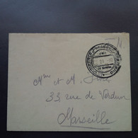 LETTRE CORRESPONDANCE MILITAIRE CACHET CIMETIERE MILITAIRE ALLEMAND - Storia Postale