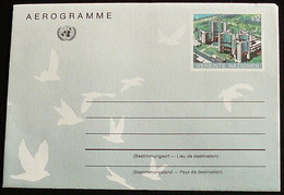 UNO WIEN 1992 Mi-Nr. LF 5 Luftpostfaltbrief Aerogramme Ungebraucht - Cartas & Documentos
