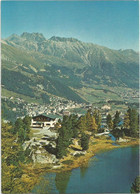 AB2029 Bergrestaurant Hahnensee - Blick Auf St. Moritz - Celerina - Semadan / Non Viaggiata - Celerina/Schlarigna