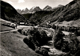 Ferienland Obertoggenburg - Die Thur Bei Stein Mit Churfirsten (1845/63) (a) - Stein