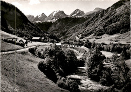 Ferienland Obertoggenburg - Die Thur Bei Stein Mit Churfirsten (1845/63) (b) - Stein