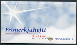ICELAND  1997 Christmas Booklet MNH / **.  Michel 881 - Postzegelboekjes