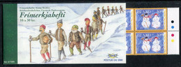 ICELAND  1995 Christmas Booklet MNH / **.  Michel 838 MH - Markenheftchen