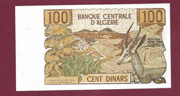 010222 - Billet BANQUE CENTRALE D'ALGERIE Cent 100 Dinars 1-11 - 1970 Neuf - Algerije