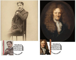 Portugal 2021 - Jean De La Fontaine And Marcel Proust Carte Maximum Set - Other & Unclassified