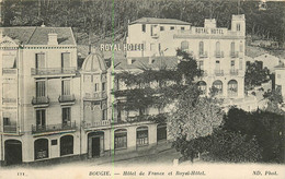 ALGERIE  BOUGIE HOTEL DE FRANCE ET ROYAL HOTEL - Otros & Sin Clasificación