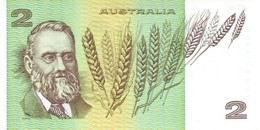 AUSTRALIA P. 43e 2 D 1985 UNC - 1974-94 Australia Reserve Bank (papier)